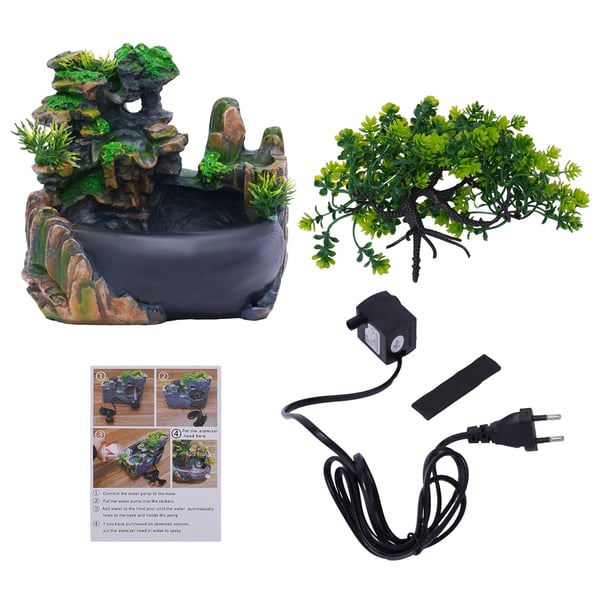 Bordbrønd, 220V, 2W, Dimensioner 19x13x28,5 cm, Ledningsført Elektrisk, Støjniveau 10dB