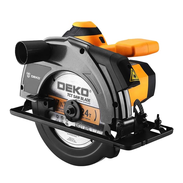 Pyörösaha, 185 mm terä, 1200 W teho,DKCS12G185LA
