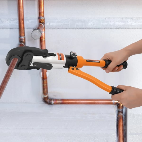 Hydraulinen putkikrimppaaja, korkea voima, monivalintakäyttö,Appelsiini