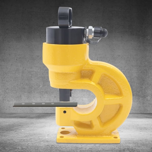 Hydraulinen reikäpainosarja, 31 tonnin paine, 95 mm syvyys,Keltainen