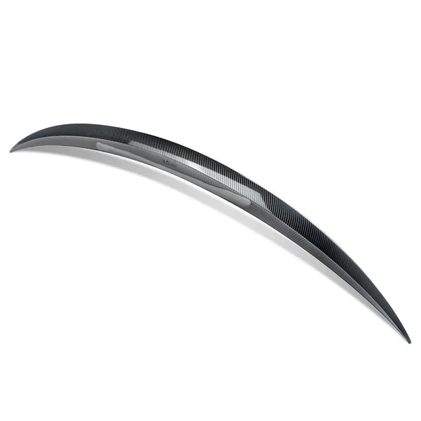 Spoiler, Carbon Fiber Look, Forbedrer Aerodynamik,som vist