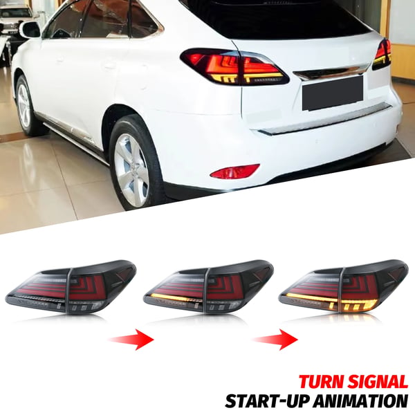 LED Baglygter, 35W, 12V, 3400LM, Sekventiel blinklys, Kompatibilitet: Lexus RX350 RX450h 2010-2015
