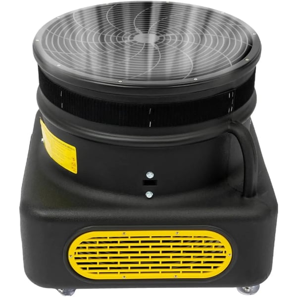 Oppustelig danser blæser, 750W effekt, brugervenligt design,lys gul