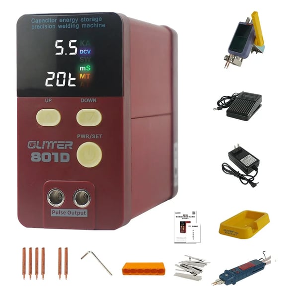 Energilagringsinverter Punktsvejser, 9900W Spidseffekt, Kompakt Design