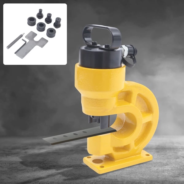 Hydraulisk Stans, Alsidige Stansforme, Holdbar Stål Konstruktion,Gul