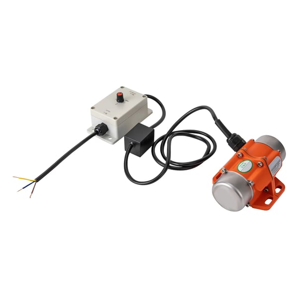 Vibrationsmotor, 30W effekt, 3000 RPM hastighed,Rød