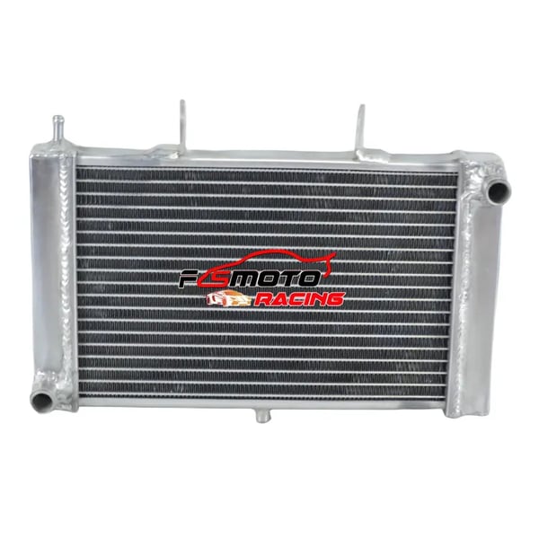 Motorcykelkøler, Aluminiumskonstruktion, 25 x 15 x 4 tommer, Kompatibel med 2004 Derbi GPR125 2-takts, Høj-effektiv køling, 4,5 lbs