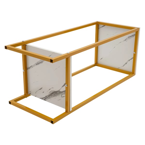 Blomsterstand, Multi-Niveau Design, Moderne Æstetik,Guld