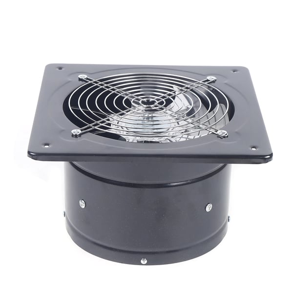 Afbudsventilator, 80W Effekt, 850 m³/t Luftstrøm, 60dB Støjniveau, 2800 RPM Hastighed, 25x25x15 cm Dimensioner