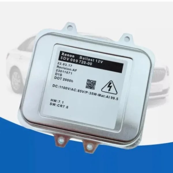 Forlygte Ballast, D1S Kompatibilitet, Holdbar Aluminium Konstruktion,35w, Sølv