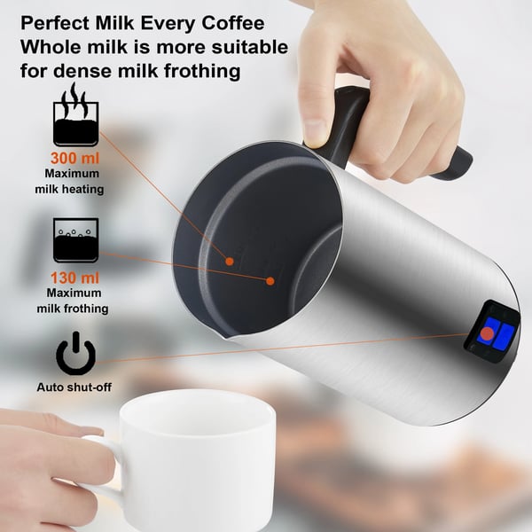 Maitovaahdotin, Sähkökäyttö, Suuri kapasiteetti,EU, Päivitetty EMF600