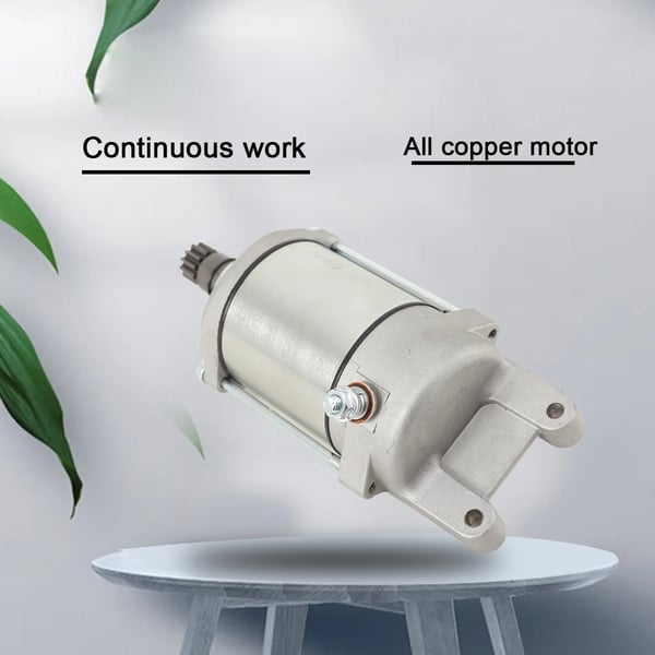 Startermotor, 12V spænding, 2,5A strømstyrke, kompakt design, komponenter af høj kvalitet i metal, kompatibel med forskellige TGB-modeller