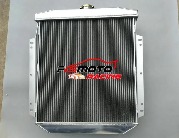 Radiator, legering aluminium, frontplacering, kompatibilitet med 1954-1956 Ford Fairlane, producentens reservedelsnummer CC5456