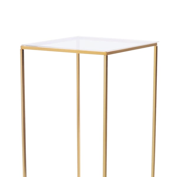 Blomsterstand, Holdbar Metal Konstruktion, Alsidige Dekorationsmuligheder,Guld