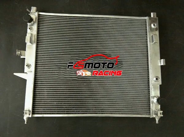 Radiator og blæsermontering, aluminiumsmateriale, kerne størrelse 42MM, 2 rækker, kompatibilitet ML320/ML430/ML500, automatisk/manuel transmission