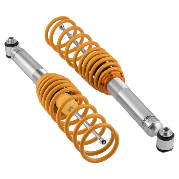Coilover Affjedring Dæmper, Justerbar Køre Højde, Højtydende Aluminium, 52 mm Længde, 20 mm Bredde, Kompatibel med Luksus Sedan 5 Serie E39