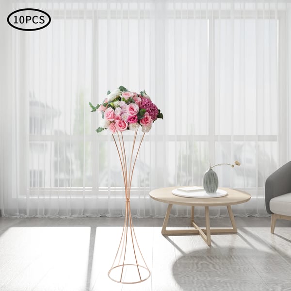 Guld Centerpieces, Sæt af 10, Moderne Design, Guld