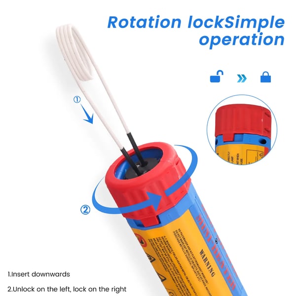 Håndholdt magnetisk induktionsvarmer, 1100W, op til 800℃ opvarmning, 5-40 sekunders opvarmningstid, overophedningsbeskyttelse, 240V AC