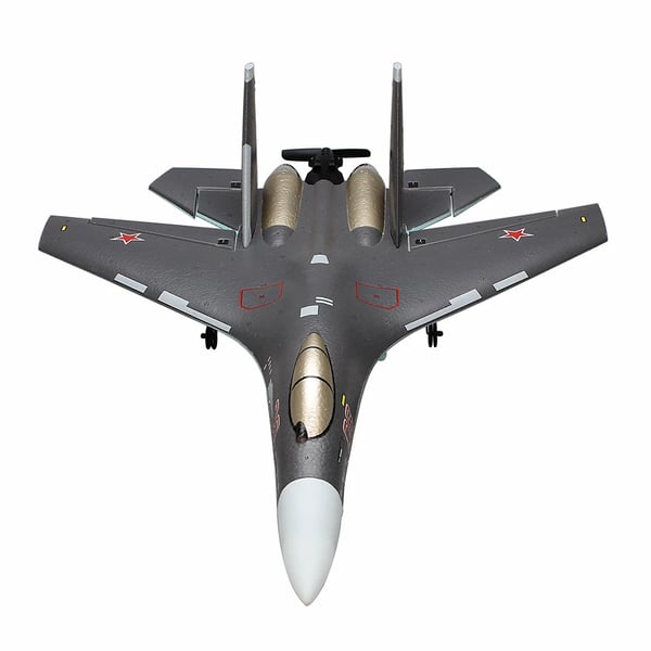 RC Flyvemaskine, 375mm Vingerækkevidde, 6-Akset Gyro,KIT med motor