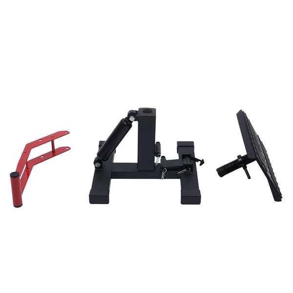 Motorcykel løftestativ, 400 kg kapacitet, justerbar højde 25-40 cm, panelstørrelse 28 x 17 cm, brutovægt 6,6 kg, holdbar stål konstruktion