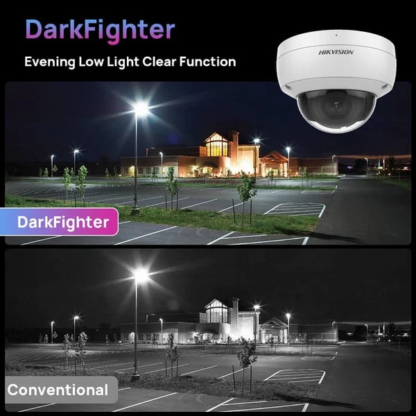 Verkkokamera, 8MP Resoluutio, Älykkäät Havaitsemisominaisuudet,DS-2CD1183G2-LIUF, 2.8mm