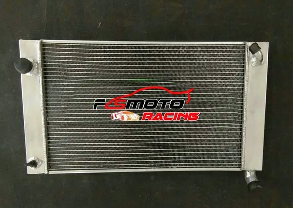 Aluminiumkøler, Kompatibel med SAAB 97 Sonett II/III, Motorstørrelse: 0,8L/1,5L/1,7L, Fremstillet til 1967-1974, Frontplacering