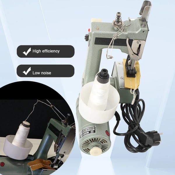 Håndsyemaskine, 130W, 12000 RPM, Maksimal stingafstand 8mm, kædesting, 220V