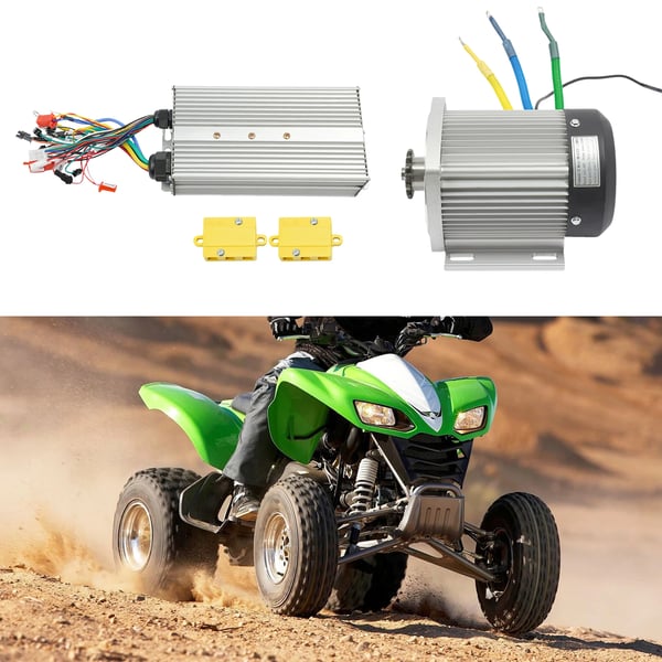Elektrisk Motor Kit, 1500W Effekt, Høj Hastighed Ydeevne,1500W 60V