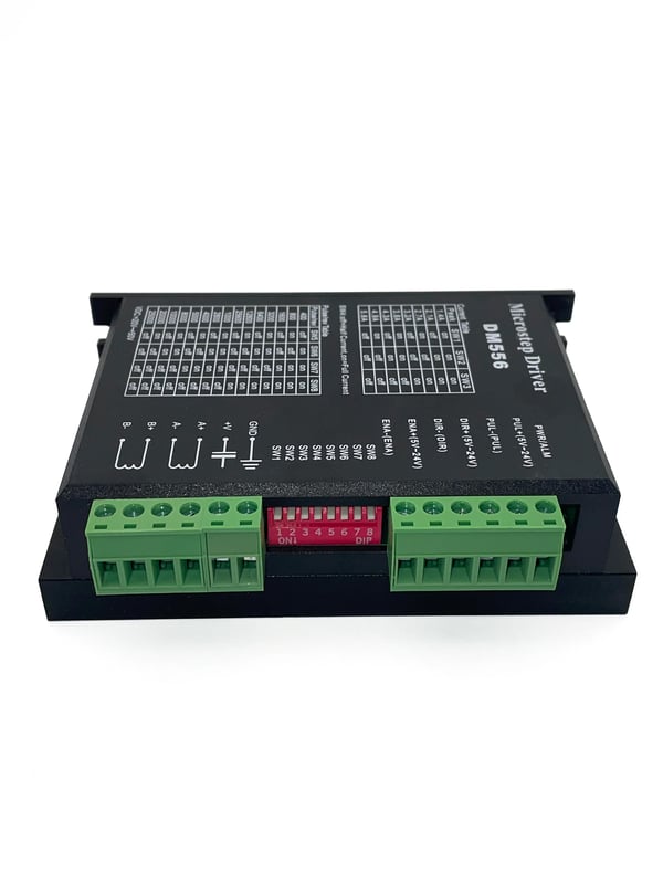 Digital Microstep Motor Driver, 20~50V Strømforsyning, 1.4-5.6A Udgange Strøm, 0-200KHZ Trin Puls Frekvens, 500MΩ Isolationsmodstand, 255g Vægt