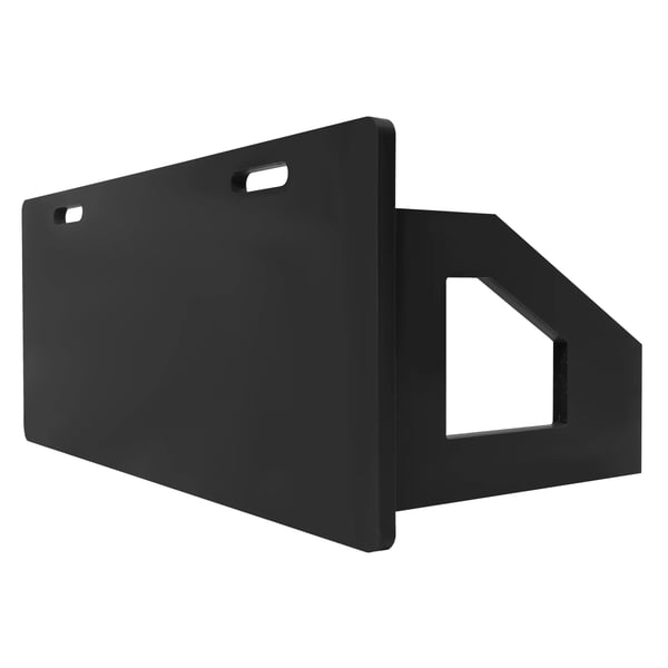 Jalkapallo rebounder-lauta, Materiaali: HDPE ja rauta, Mitat: 100 x 40 x 40 cm, Paino: 13 kg, Asennustyyppi: Itsestään seisova, Väri: Musta