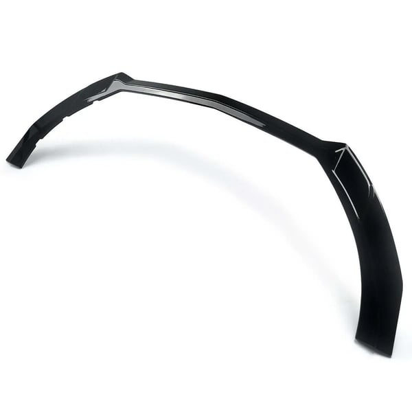 Front Bumper Lip Splitter, GT Stil, Nem Installation,Glans Sort