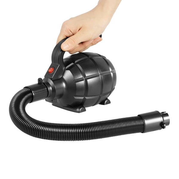 Oppustelig Pumpe, Letvægtsdesign, Kraftig Motor,EU, sort, 220V