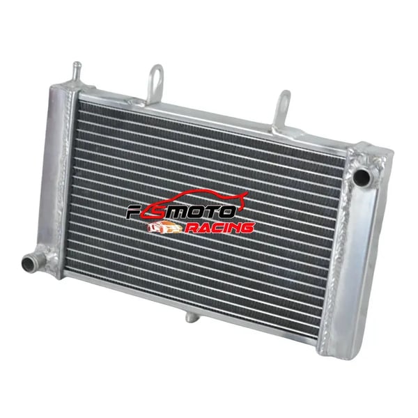 Motorcykelkøler, Aluminiumskonstruktion, 25 x 15 x 4 tommer, Kompatibel med 2004 Derbi GPR125 2-takts, Høj-effektiv køling, 4,5 lbs