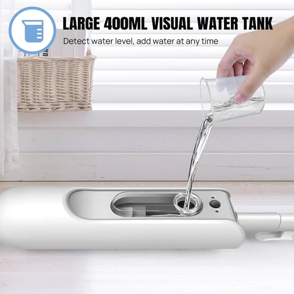 Håndholdt damprenser, 1500W effekt, 400ml vandtank,220 V