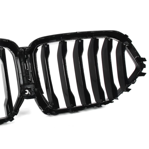 Front Bumper Gitter, Høj Kvalitet ABS Plast, Passer Til BMW X6 G06 2024-Og Fremad,Glans Sort