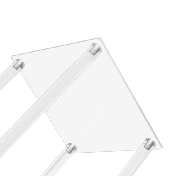Akryl Blomsterdisplay Stativ, Elegant Design, Alsidig Brug,Klar