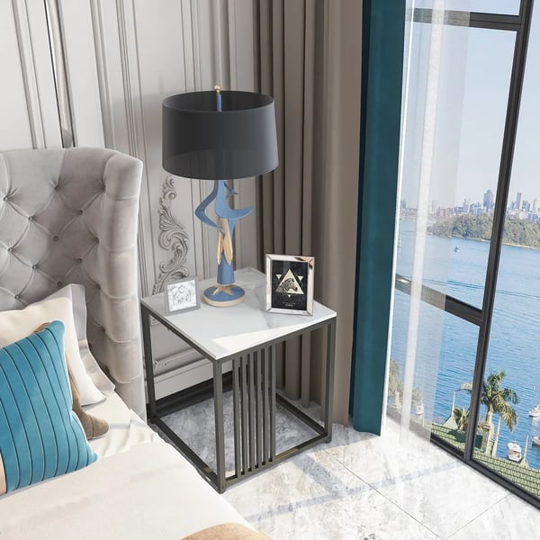 Slutbord, Moderne Stil, Let at Samle,HVID