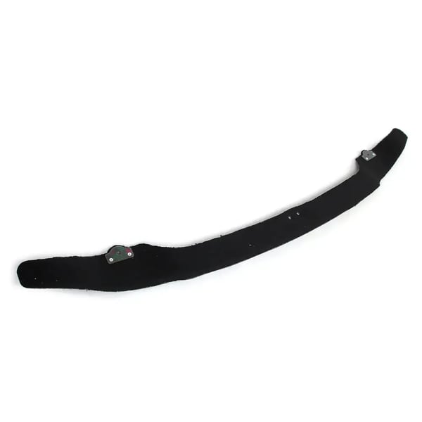 Front Bumper Lower Reinforcement Bar, Høj Kvalitet Metal, Sort, Direkte Erstatning, Kompatibel med 4 Serie, 2014-2020