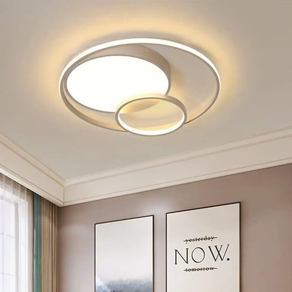 Taklampa, dimbar, modern design,VIT