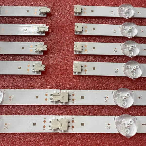 LED Baggrundsbelysningsstrimmel, 131 cm længde, aluminiumsmateriale, er dæmpbar: Ja, lysstrøm: 60, CE-certificering