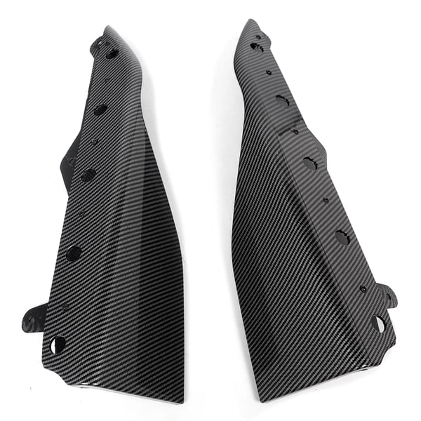 Side Skirts Trim, Carbon Fiber Look, Kompatibel med G42-modeller,Kulfiberlook