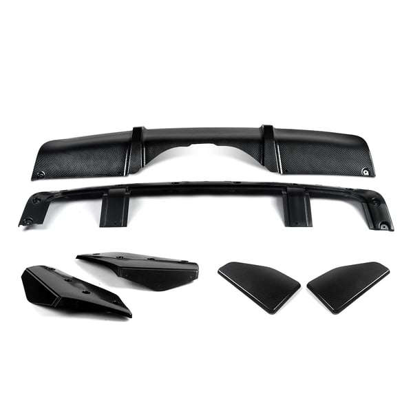 Aero Kits, Framskärmslip, Bakdiffusor,Kolfiberutseende