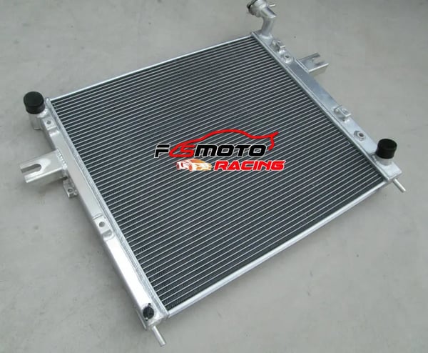 Radiator, Aluminium, Kerne Størrelse 21.5" × 23.2" × 1.6", Kompatibilitet JEEP GRAND CHEROKEE WJ/WG 4.7L V8 (1999-2005), Øget Kølekapacitet 30%