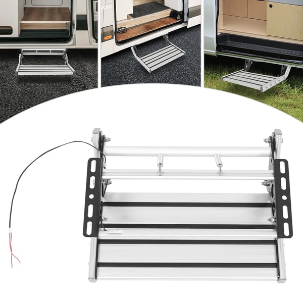 RV Trin, Auto-Sensor LED Lysbar, Letvægts Aluminiumlegering,Sølv