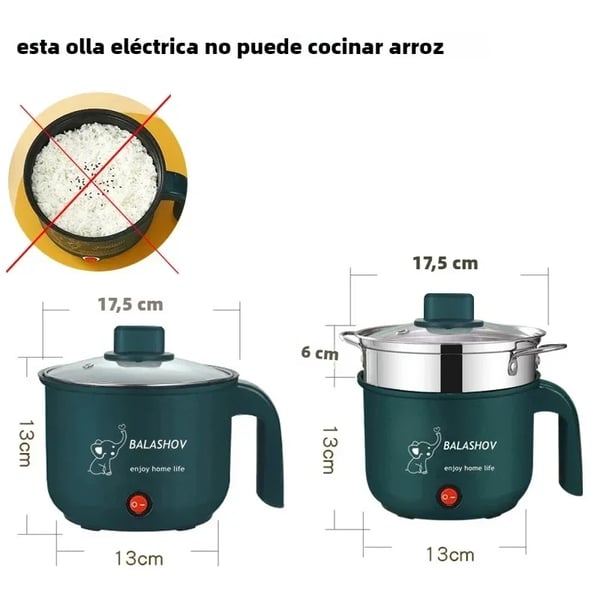 Elektrisk Kogekar, Non-stick Madlavning, Multifunktionel Hot Pot,EU
