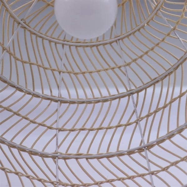 Kronleuchter, Bambusmateriale, Moderne Stil,Dia 35CM, Ingen pære