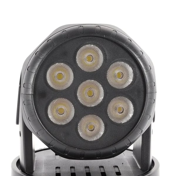 Bevægelseshoved Scene Lys, RGBW LED, Flere Kontroltilstande,sort