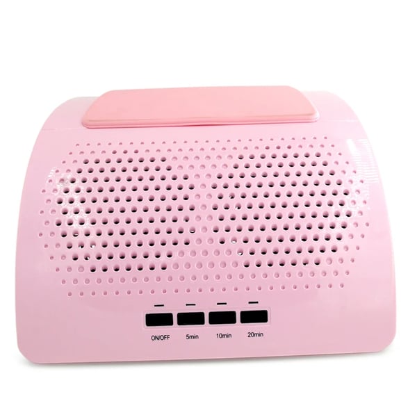Neg støvsuger, indbygget lampe, stærk sugeevne, kompakt størrelse,Pink, EU