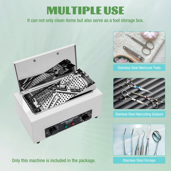 Højtemperatursterilisator, 220V, 300W, 2L kapacitet,M