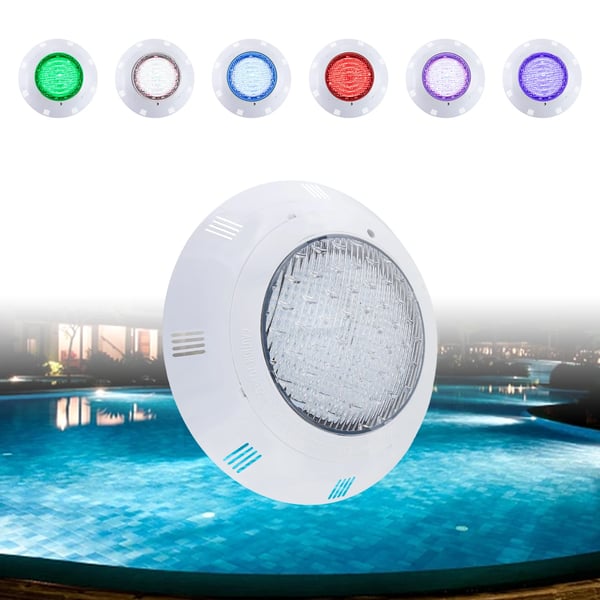 Submersible lys, RGB, 36W, IP68 vandtæt,ændrebar